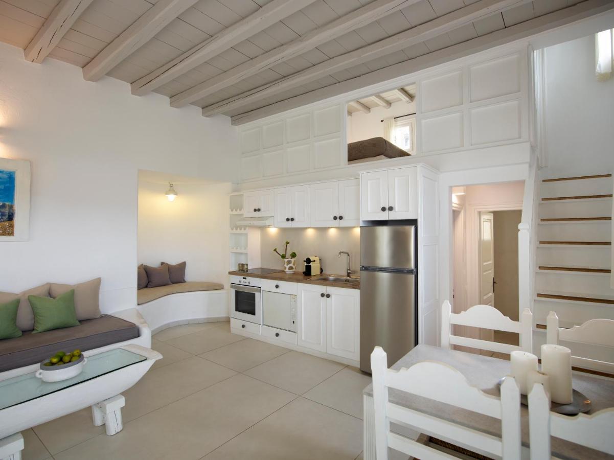 Kallos Of Mykonos - Previous Leonis Summer Houses Ornos  Bagian luar foto
