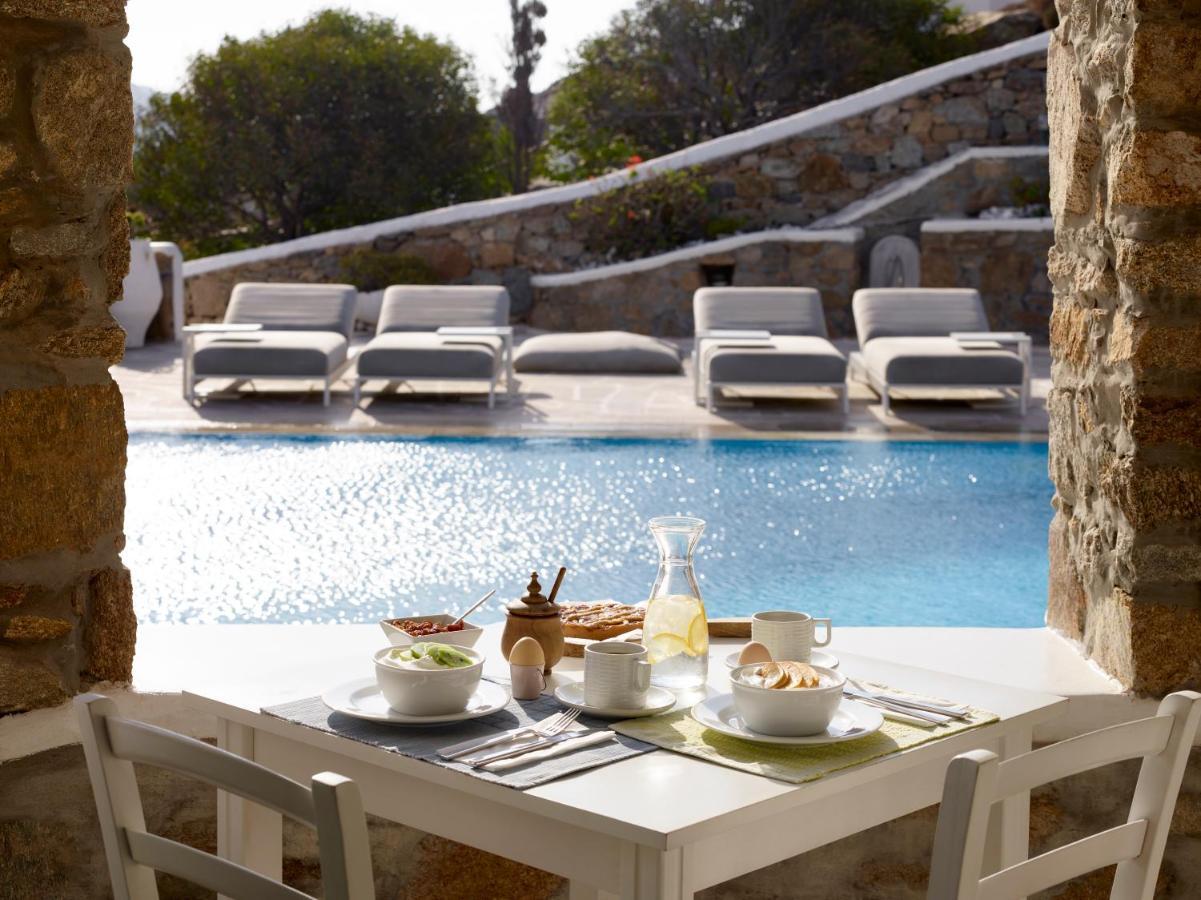Kallos Of Mykonos - Previous Leonis Summer Houses Ornos  Bagian luar foto