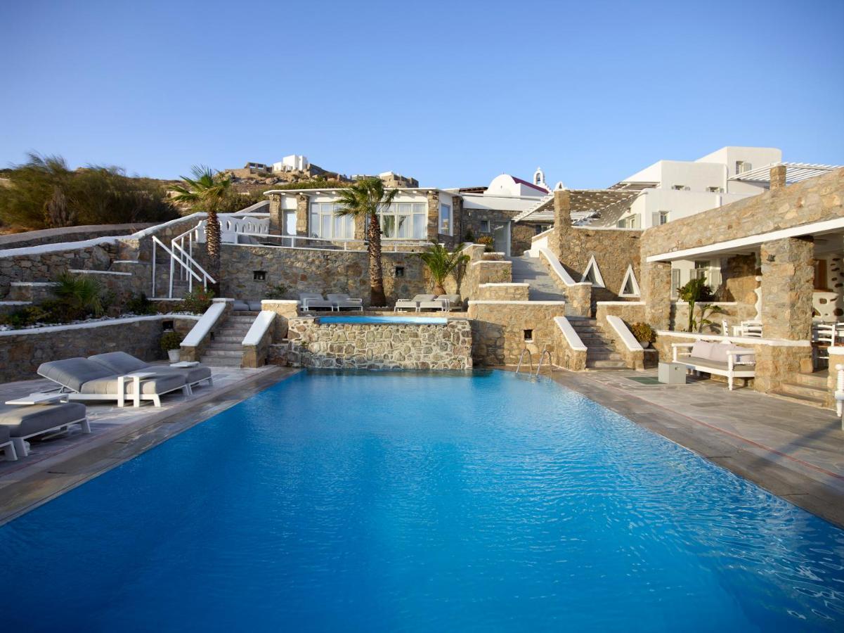 Kallos Of Mykonos - Previous Leonis Summer Houses Ornos  Bagian luar foto